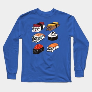 Sushi Schnauzer Long Sleeve T-Shirt